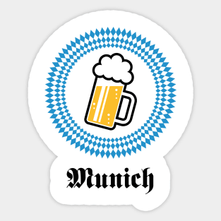 Munich 1 Beer (Bavaria Germany) Sticker